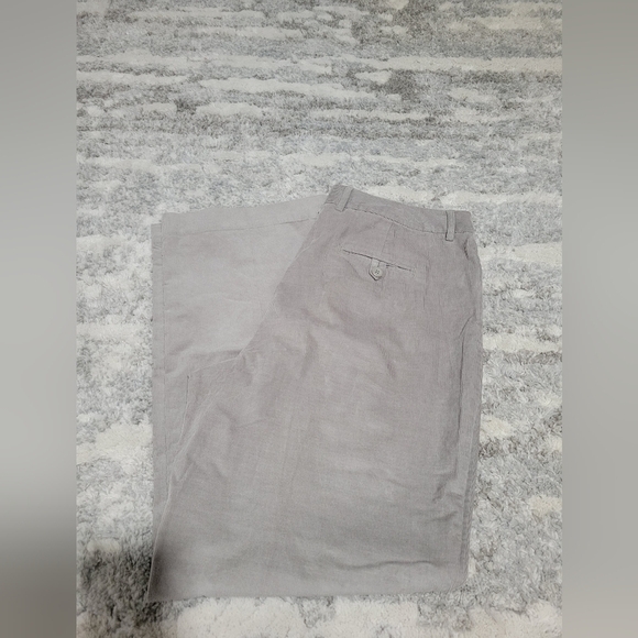 Talbots Pants - Talbots Petite Strech 14 Gray Corduroy Pants